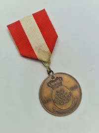 3 stk militære medaljer