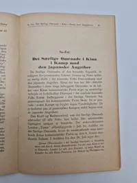 Originalt hæfte - Kina, den nationale frihedskamp