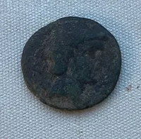 Original romersk mønt -  Pompejus