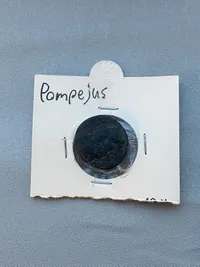 Original romersk mønt -  Pompejus