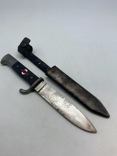 Original tysk HitlerJugend Farthenmesser M/1938 (Carl Heidelberg, Sollingen)