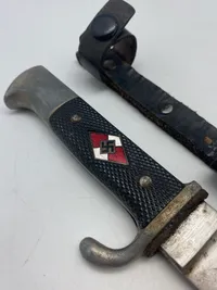 Original tysk HitlerJugend Farthenmesser M/1938 (Carl Heidelberg, Sollingen)