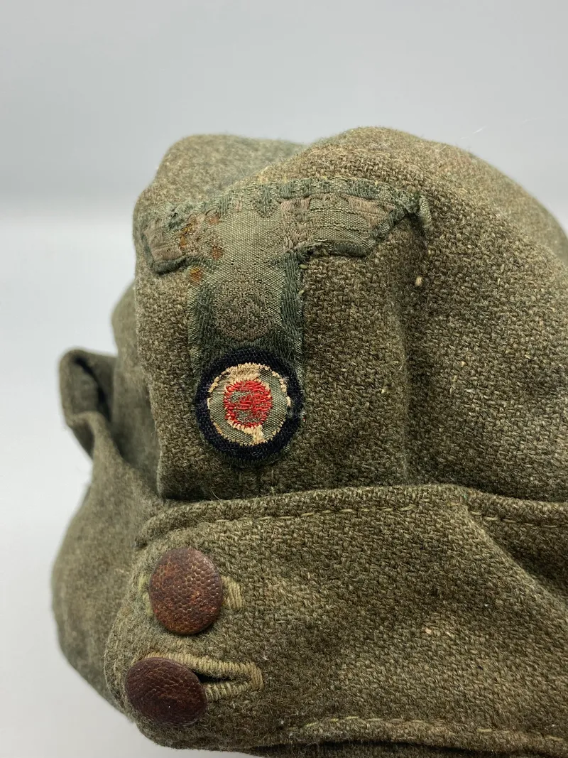 Original tysk Heer M/1942 EM/NCO overseas cap