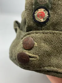 Original tysk Heer M/1942 EM/NCO overseas cap