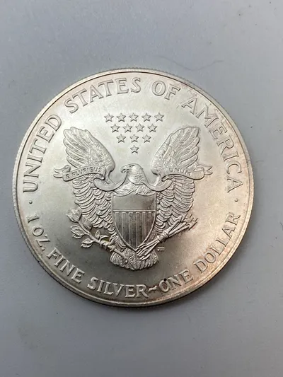 Original 1 Ounce Fine silver one dollar