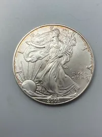 Original 1 Ounce Fine silver one dollar