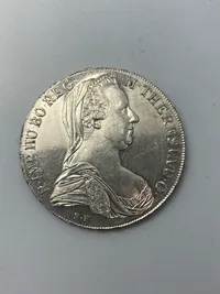 Original Maria Theresa thaler (Restrike) vægt: 28.0668