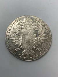 Original Maria Theresa thaler (Restrike) vægt: 28.0668