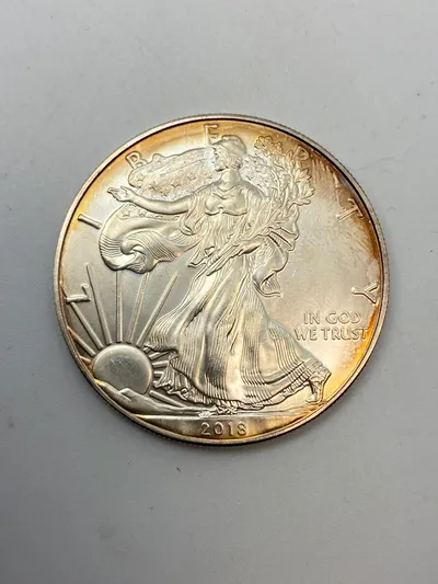 Original 1 Ounce fine silver one dollar