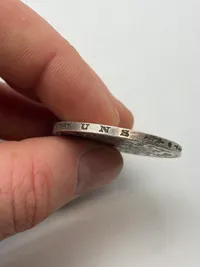 Original Deutsches Reich 5 Mark fra 1914 - af sølv
