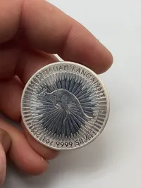 Original 1 dollar one Ounce fine silver