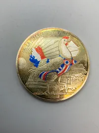 Original France, 50 Euro, Jean Paul Gaultier, 2017, 2, FDC, Silver (vægt: 41 gram) mønten svarer til 50 euro