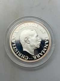 Original sølvmedalje 1945-4-5 maj-1995 (1 Ounce)