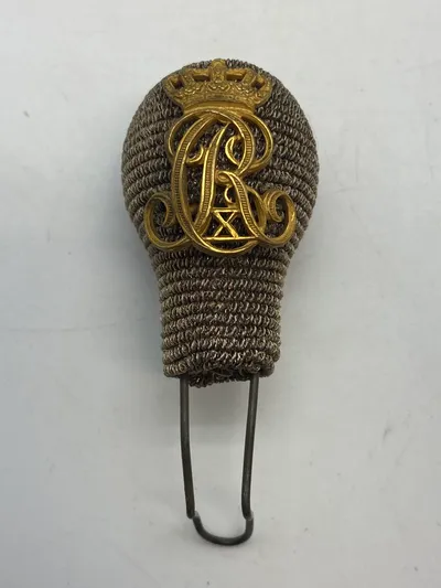 Original Pompon til dansk officers kepi model 1910