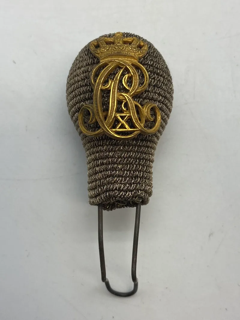 Original Pompon til dansk officers kepi model 1910