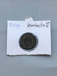 Original romersk mønt Konstantin II
