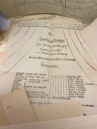 Ekstremt sjældent originalt lot som hidrører den tyske flygtningelejr på Krenkerup gods - et spændende lot med masser af personlige papirer på både dansk og tysk samt rationeringsmærker, passérsedler