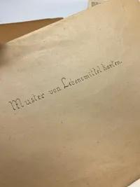 Ekstremt sjældent originalt lot som hidrører den tyske flygtningelejr på Krenkerup gods - et spændende lot med masser af personlige papirer på både dansk og tysk samt rationeringsmærker, passérsedler