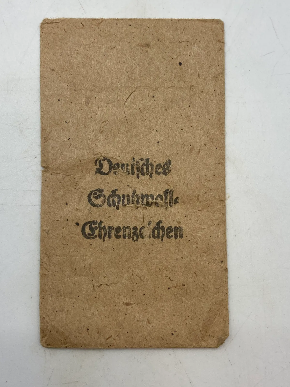 Original ww2 tildelingspose for Westwall medaljen