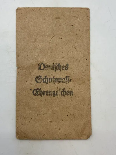 Original ww2 tildelingspose for Westwall medaljen