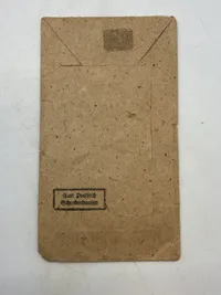 Original ww2 tildelingspose for Westwall medaljen