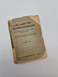 Sjælden original tysk bog for sysselsatte danske arbejdere i Tyskland