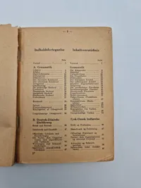 Sjælden original tysk bog for sysselsatte danske arbejdere i Tyskland