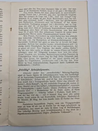 Originalt hæfte - Ensrettet ungdom (udgivet af Ungdomsfronten)