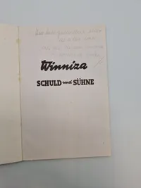 Originalt tysk ww2 hæfte - Winnisia