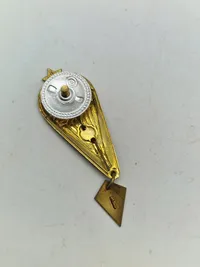 Samling originale russiske badges - ældre emaljerede udgaver