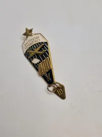 Samling originale russiske badges - ældre emaljerede udgaver