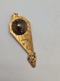 Samling originale russiske badges - ældre emaljerede udgaver
