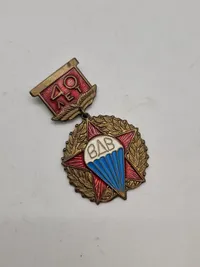 Samling originale russiske badges - ældre emaljerede udgaver