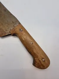 Ældre original slagterkniv (stor)