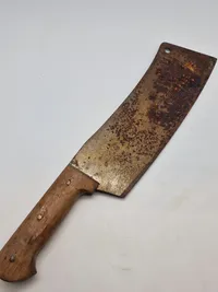 Ældre original slagterkniv (stor)