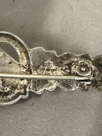Original Assmann medel 1957 FLLSCHIRMJÄGER spange