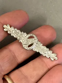 Original Assmann medel 1957 FLLSCHIRMJÄGER spange
