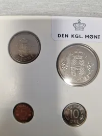 Originalt dansk møntsæt - 1982