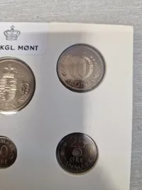 Originalt dansk møntsæt - 1982