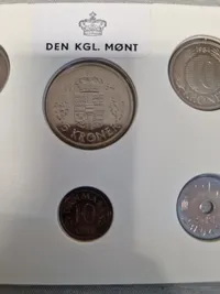 Originalt dansk møntsæt - 1984