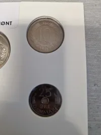 Originalt dansk møntsæt - 1984