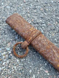 Original skede til Dragonsabel model 1843/99 - restaureringsprojekt