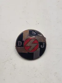 Original tysk DJ badge