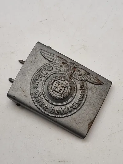 Tysk Waffen-SS bæltespænde - god ældre Postwar