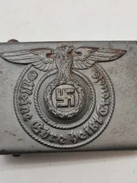 Tysk Waffen-SS bæltespænde - god ældre Postwar