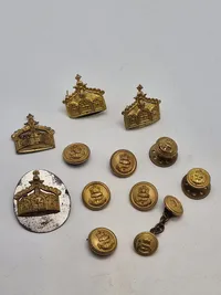 Lot originalt tysk kejserlig marine