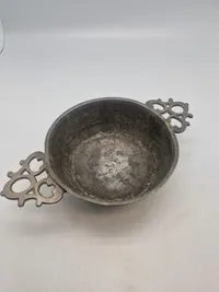 Dansk tinskål - 1700 tallet