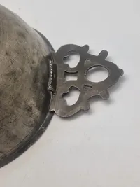 Dansk tinskål - 1700 tallet