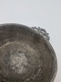 Dansk tinskål - 1700 tallet