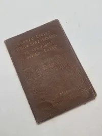 Original billet pung med bl.a. navnet White Star Line. Bemærk Flensburg mærkaterne som sidder i